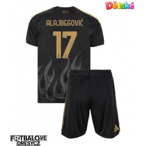Juventus Kerim Alajbegovic #17 Dětské Alternativní dres komplet 2026-27 Krátký Rukáv (+ trenýrky)